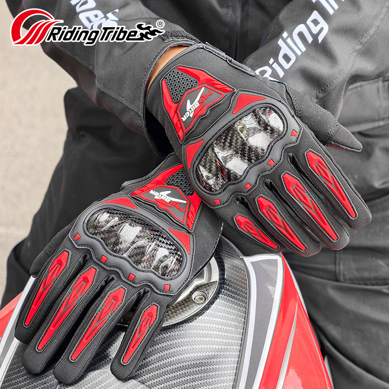Motorcycle Glove Knuckle - RidingTribe Motorcycle Gloves New Summer Motorcycle