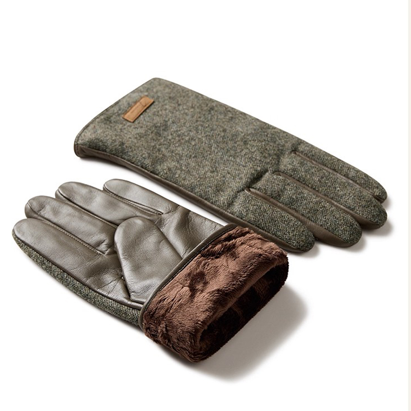 Men's Touchscreen Winter Glove - огляд і ціна Wool Glove Lined
