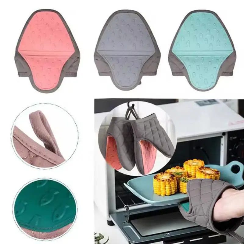 1PC Silicone Anti-scalding Ove - огляд і ціна Oven Mitt Silicone