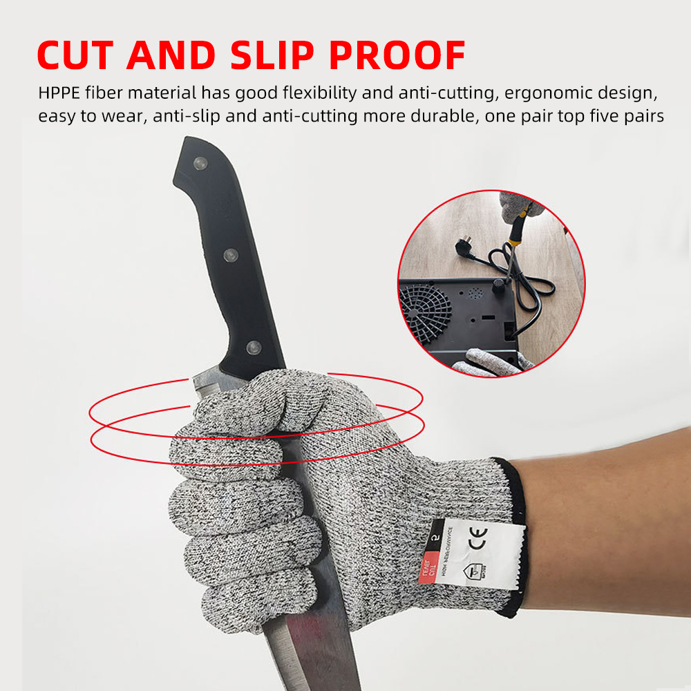 Safety Cut-Resistant Gloves Pe - огляд і ціна Cut Resistant Glove