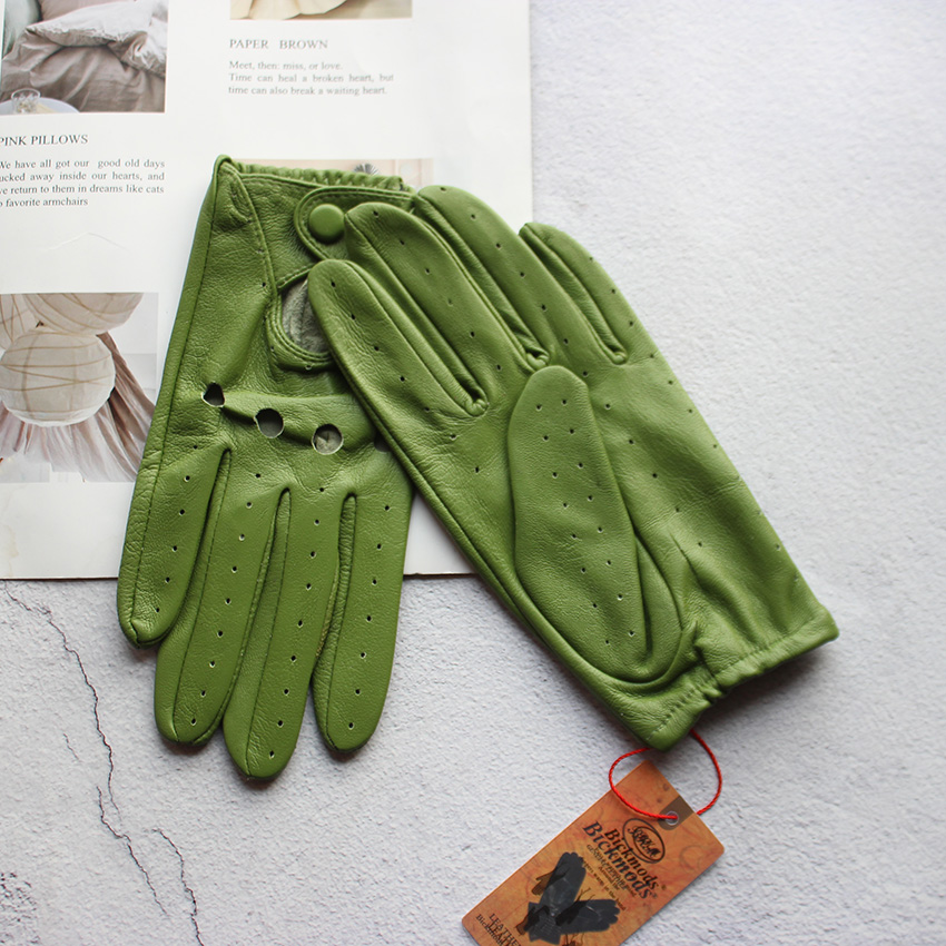 Women's Summer Full Finger Lea - огляд і ціна Leather Driving Glove