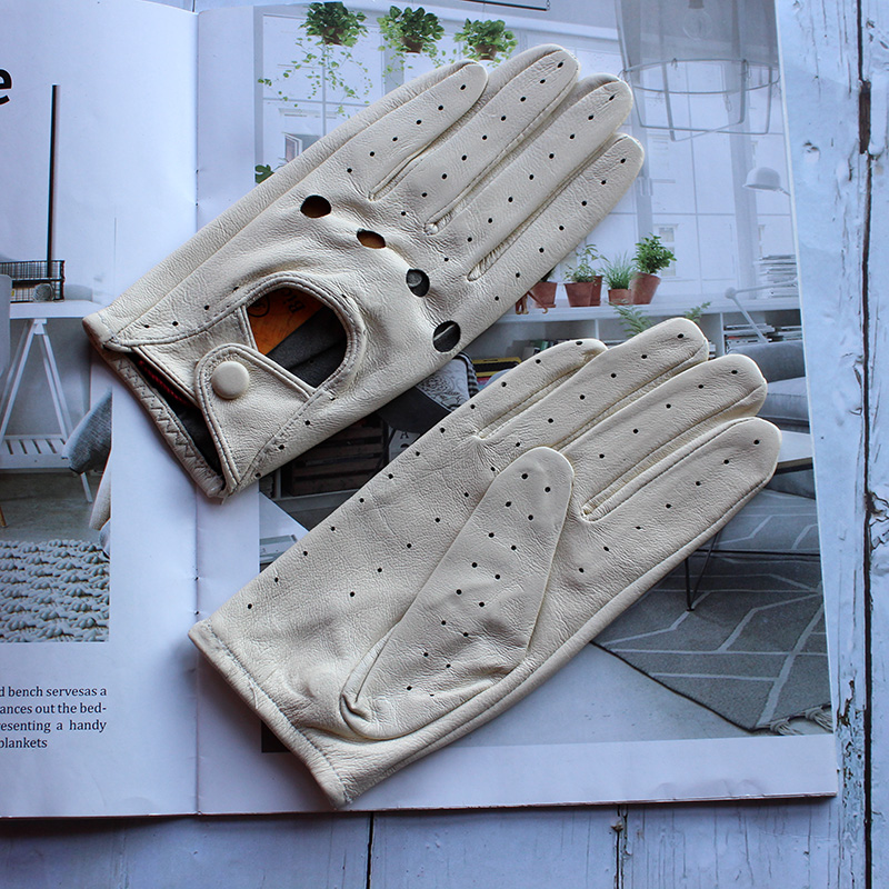 Women's Summer Full Finger Lea - огляд і ціна Leather Driving Glove