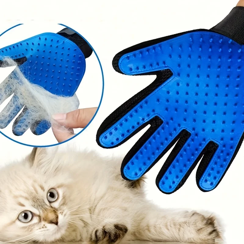 Pet Gloves Cat Grooming Gloves - огляд і ціна Rubber Glove Cleaning