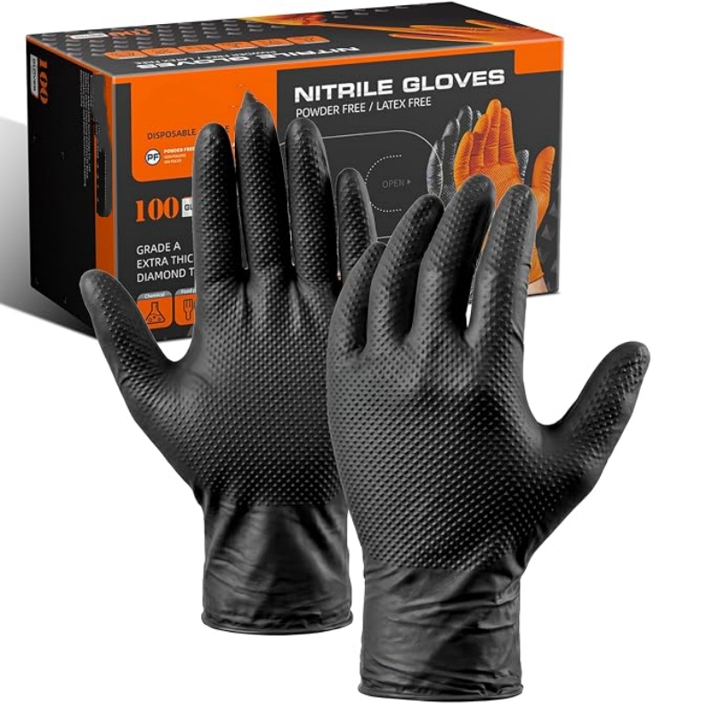 8 Mil Heavy Duty Industrial Or - огляд і ціна Rubber Glove Cleaning