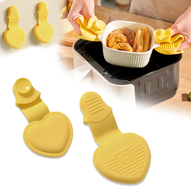 2 PCS Silicone Oven Mitts Heat - огляд і ціна Oven Mitt Silicone