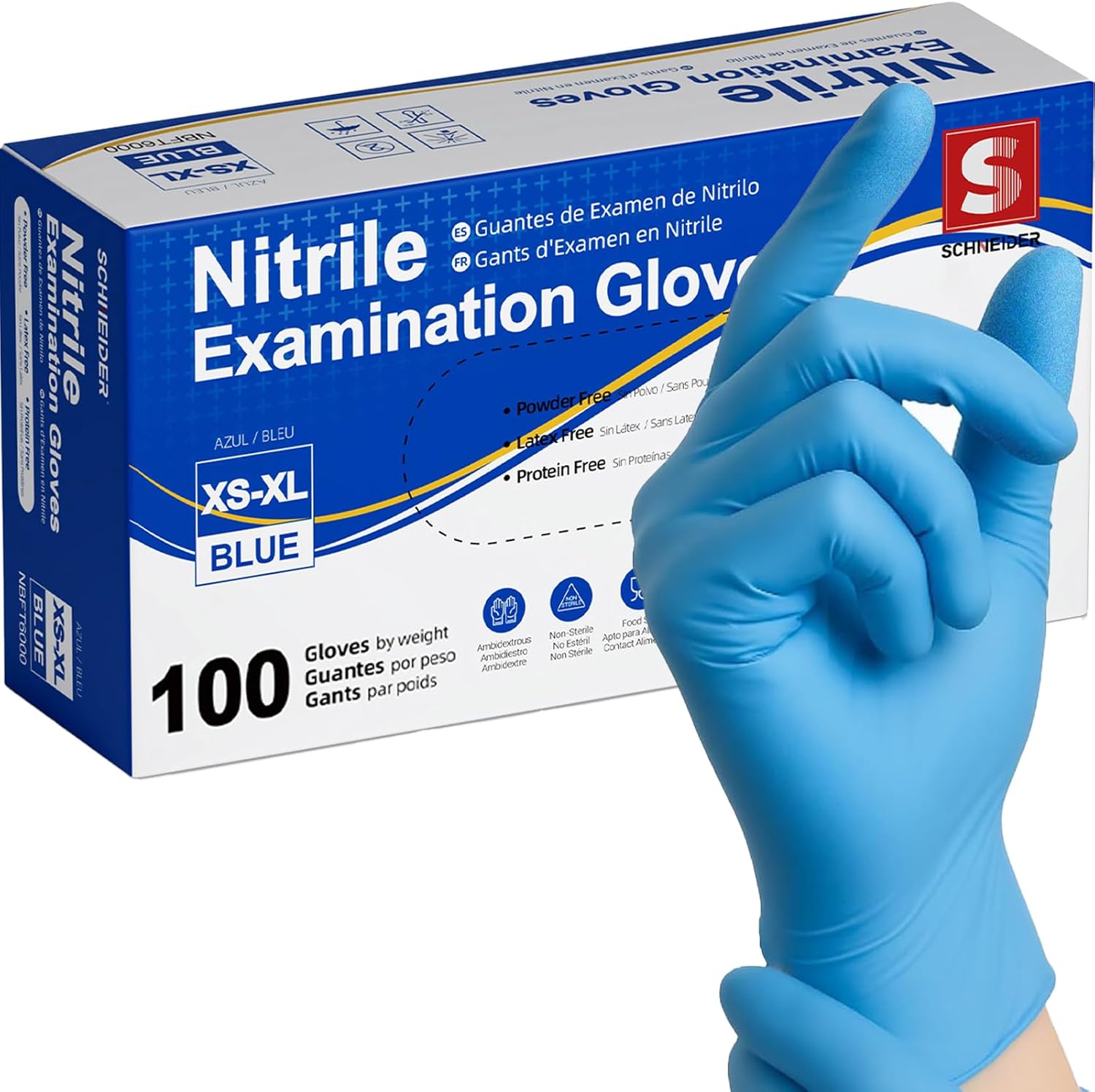 Medical-Grade Nitrile Exam Glo - огляд і ціна Exam Glove Nitrile