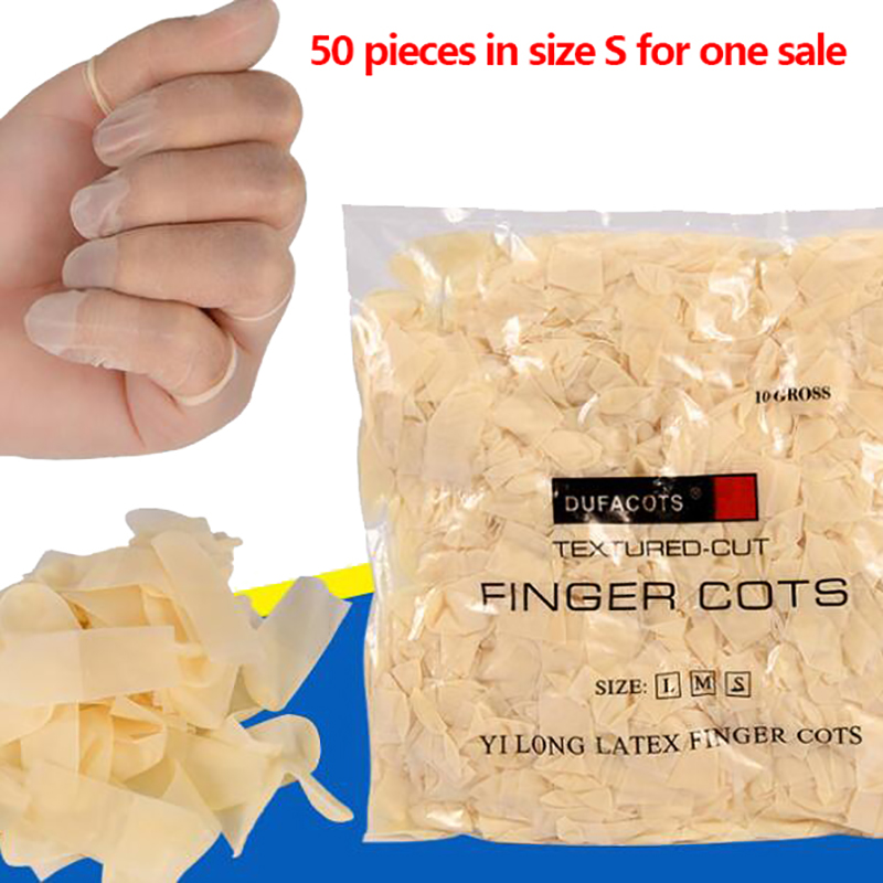 50pcs/pack Disposable Latex Fi - огляд і ціна Latex Disposable Glove