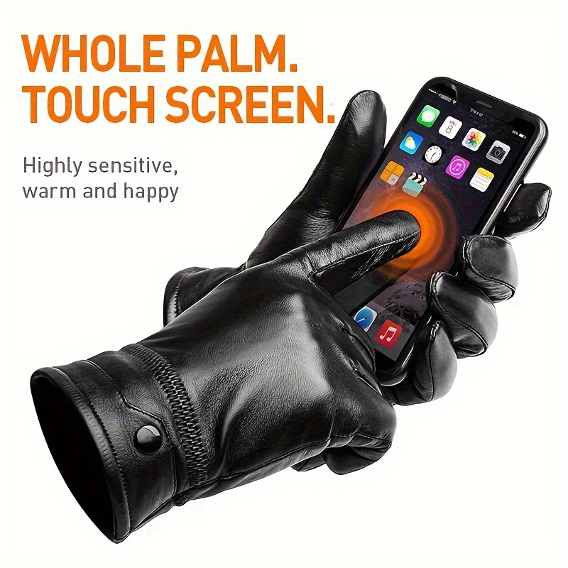 BISON DENIM Genuine Sheepskin  - огляд і ціна Leather Driving Glove