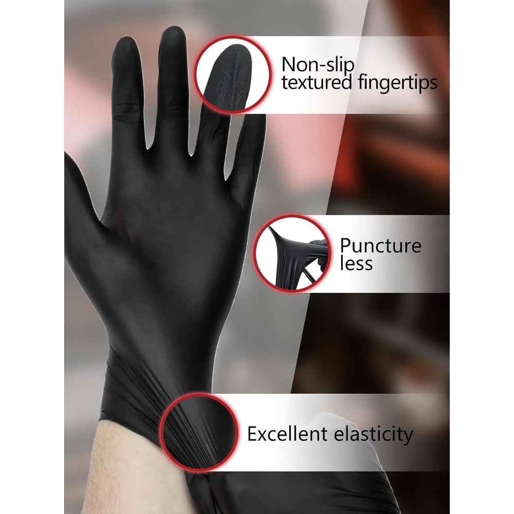 Nitrile Disposable Gloves 4 Mi - огляд і ціна Exam Glove Nitrile