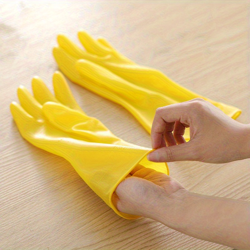 1Pairs(2pcs) Rubber Gloves Was - огляд і ціна Rubber Glove Cleaning