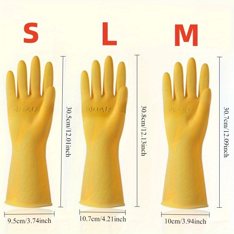 1Pairs(2pcs) Rubber Gloves Was - огляд і ціна Rubber Glove Cleaning