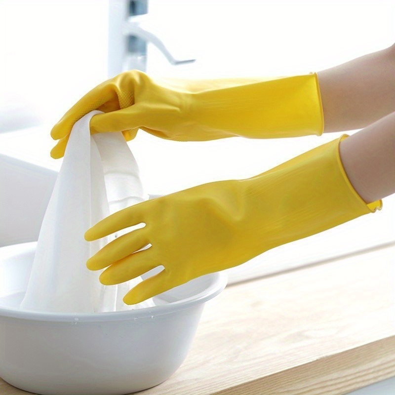 1Pairs(2pcs) Rubber Gloves Was - огляд і ціна Rubber Glove Cleaning