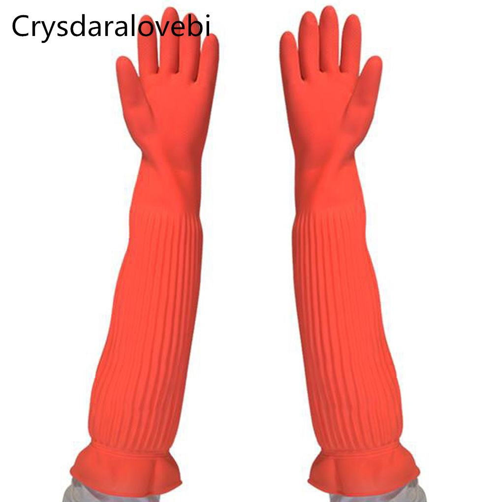 45/55cm Waterproof Household G - огляд і ціна Rubber Glove Cleaning