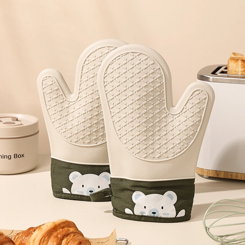 Silicone Heat Insulation Glove - огляд і ціна Oven Mitt Silicone