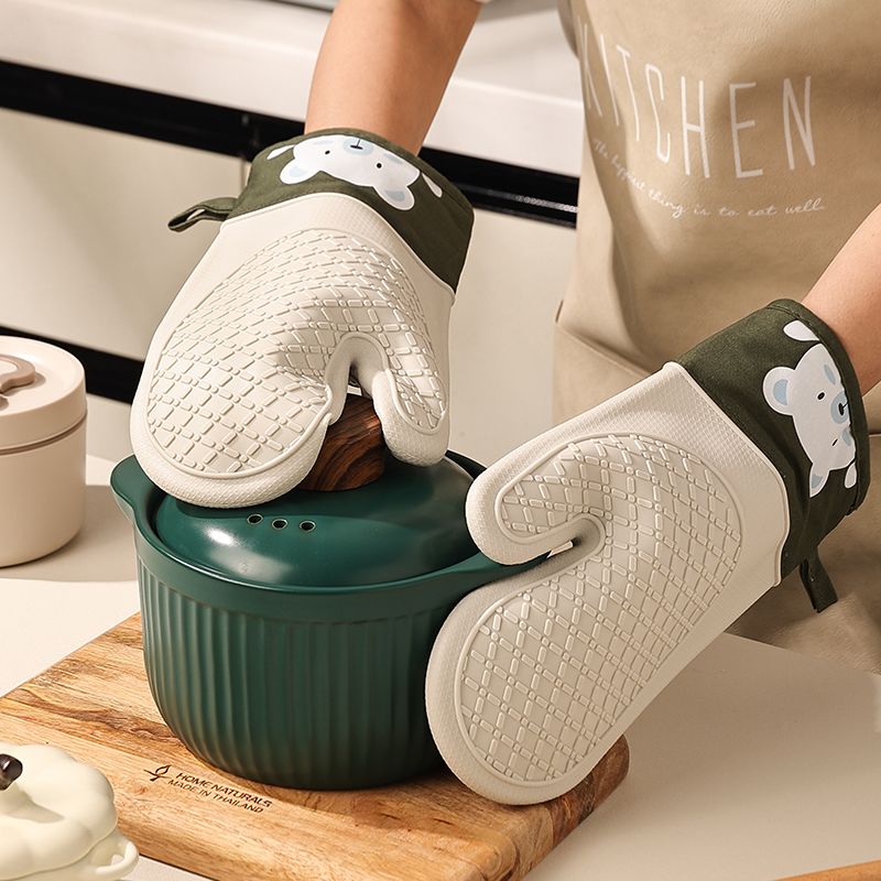 Silicone Heat Insulation Glove - огляд і ціна Oven Mitt Silicone