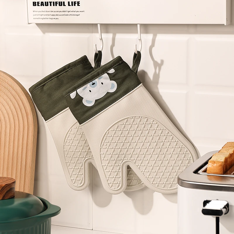 Silicone Heat Insulation Glove - огляд і ціна Oven Mitt Silicone