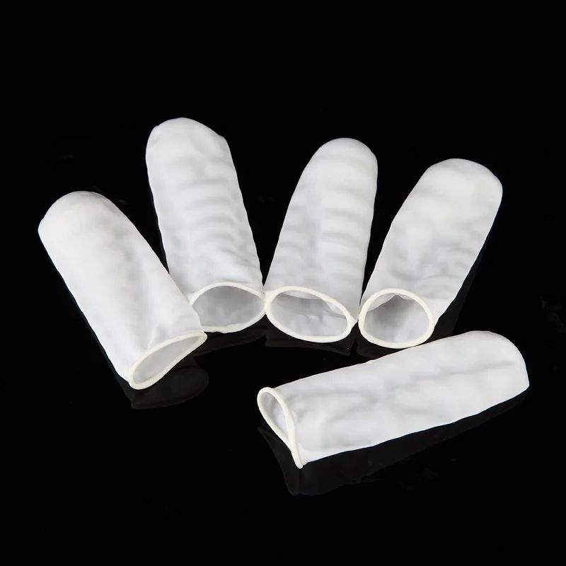 100Pcs Disposable Latex Finger - огляд і ціна Latex Disposable Glove