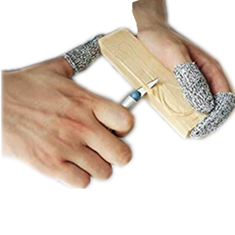 5pcs!  Anti-cut Finger Cots Le - огляд і ціна Cut Resistant Glove