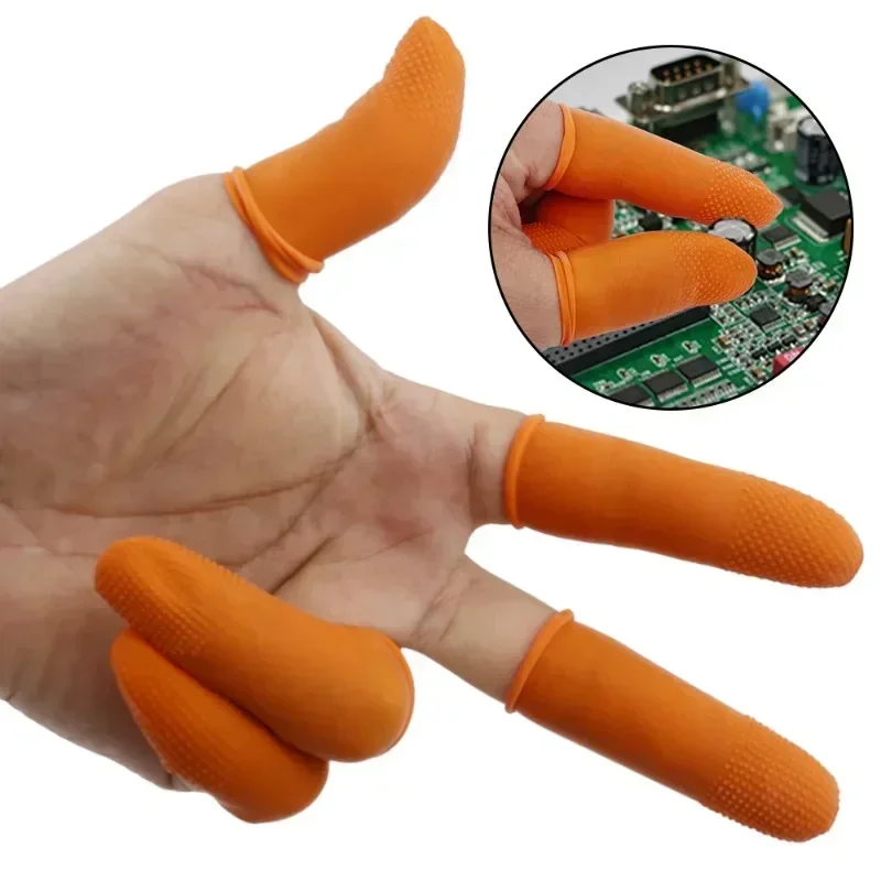 100/10PCS Disposable Finger Co - огляд і ціна Latex Disposable Glove