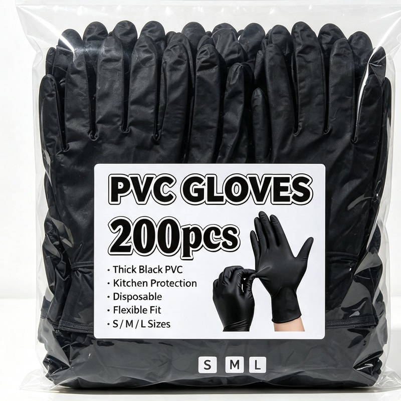 Disposable Black Gloves Unisex - огляд і ціна Latex Disposable Glove