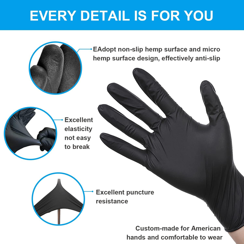 Disposable Nitrile Waterproof  - огляд і ціна Latex Disposable Glove