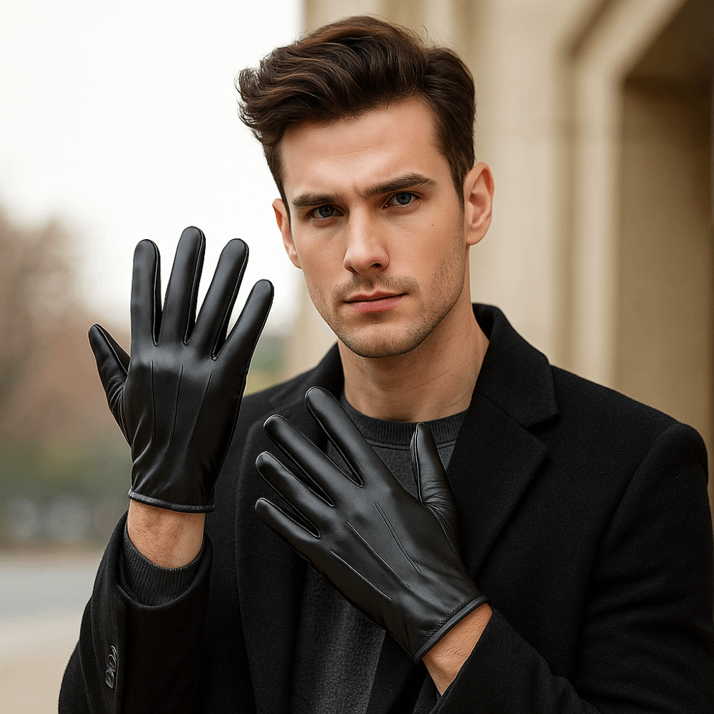Fashion Black Driving Gloves P - огляд і ціна Leather Driving Glove