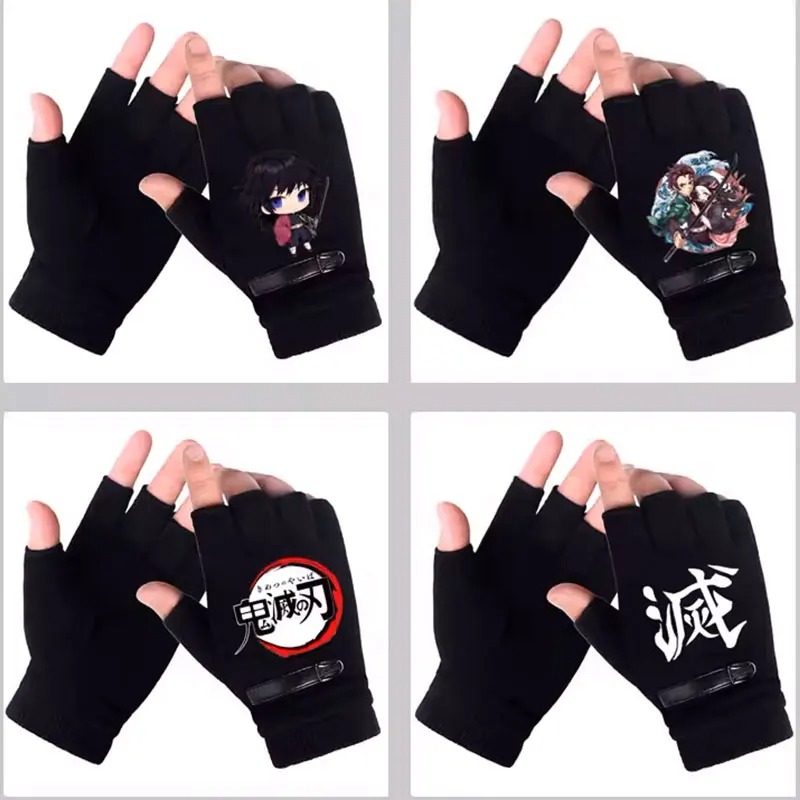 Anime Demon Slayer Student Hal - огляд і ціна Fingerless Glove Knit