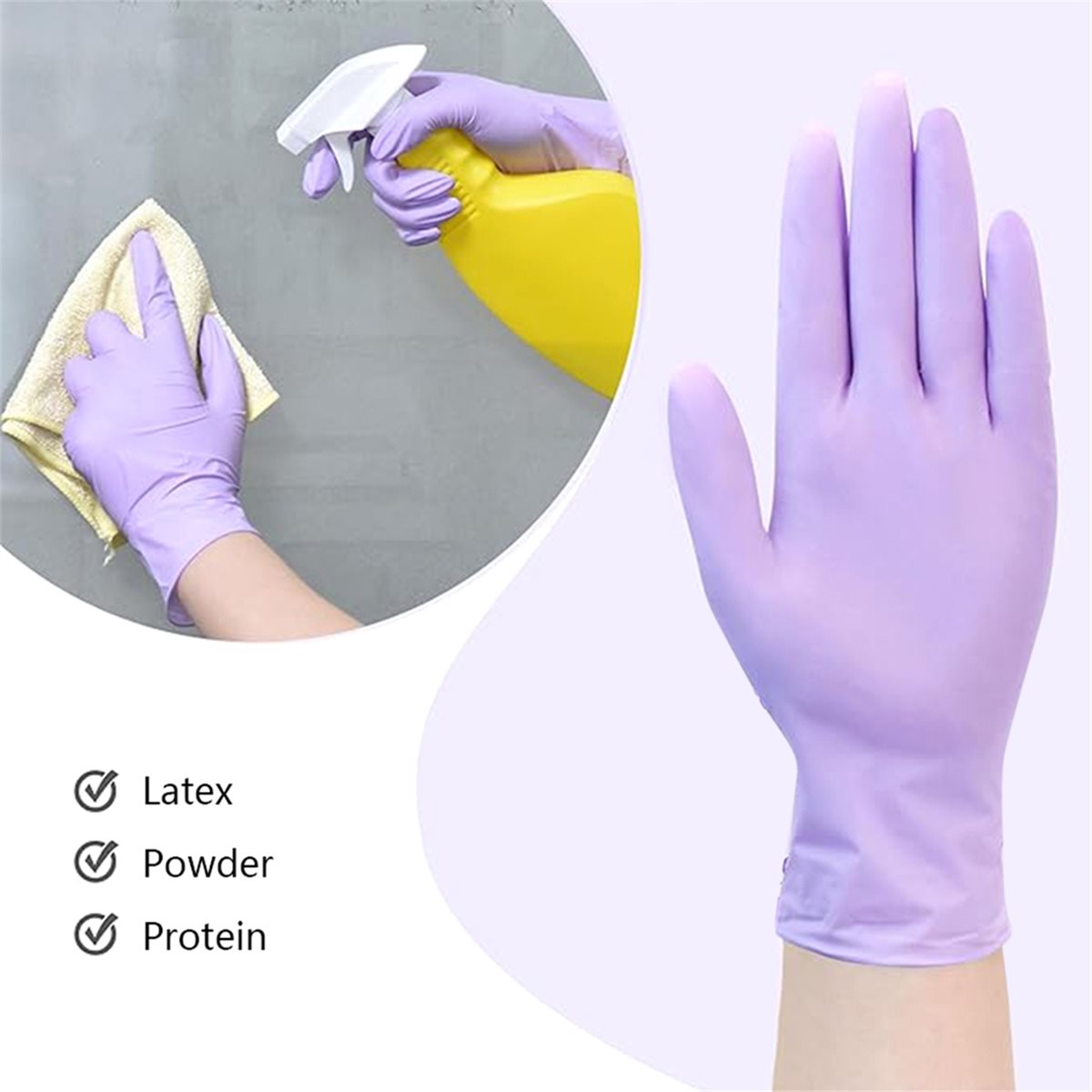 2026 New Tool 100pcs Nitrile E - огляд і ціна Exam Glove Nitrile