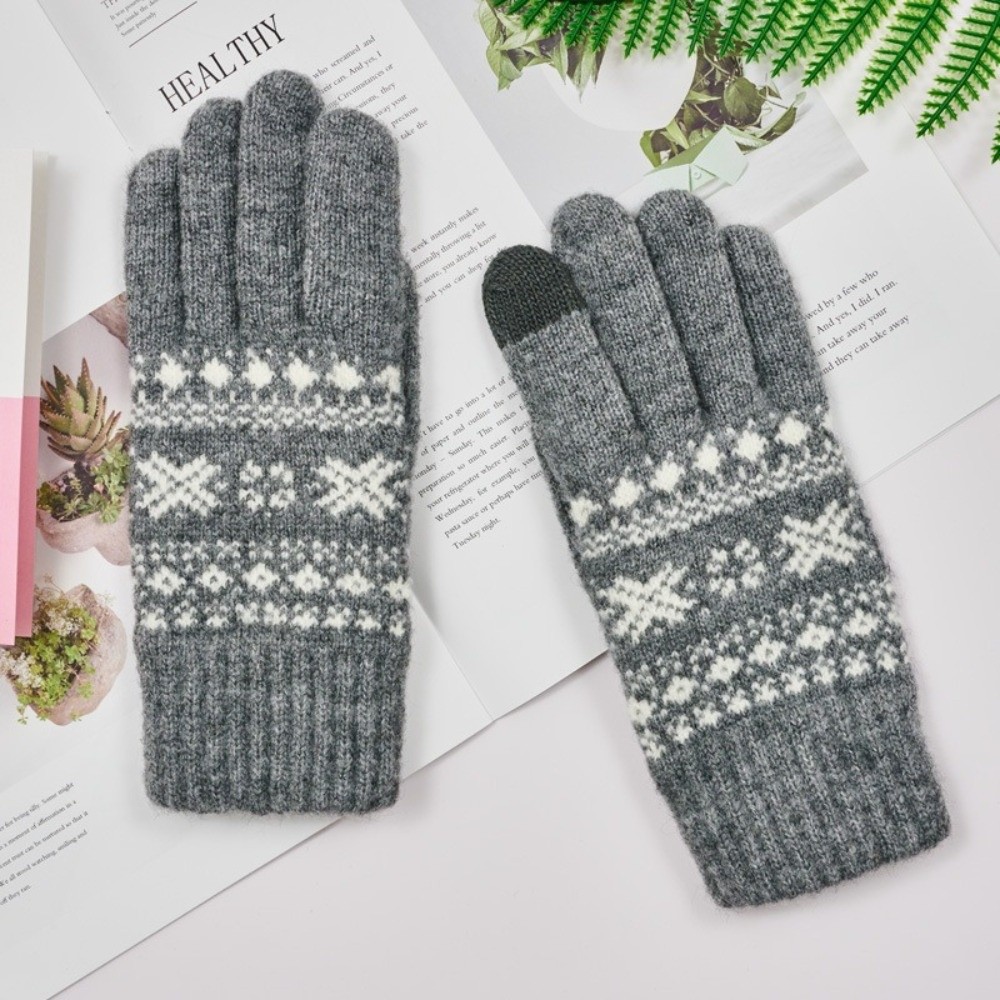 Touch Screen‌ Full Finger Knit - огляд і ціна Winter Glove Insulated