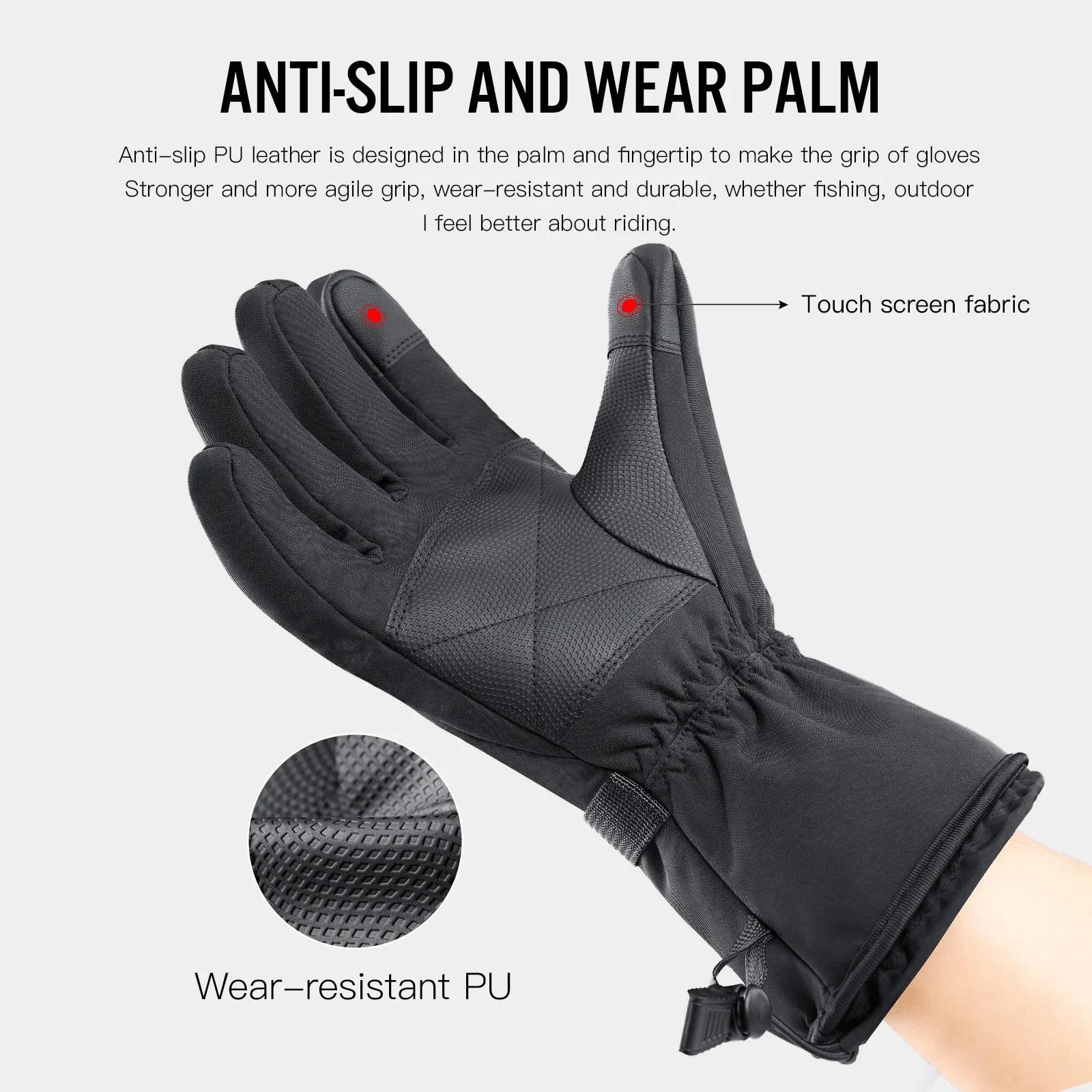 Electric Heated Gloves Motorcy - огляд і ціна Gardening Glove Waterproof