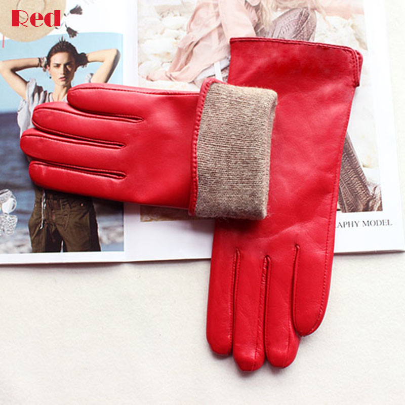 Women's Color Sheepskin Leathe - огляд і ціна Leather Driving Glove