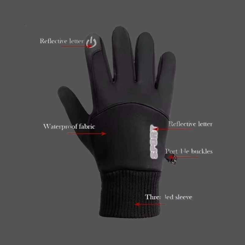 Winter Gloves Men Women Touch  - огляд і ціна Leather Driving Glove