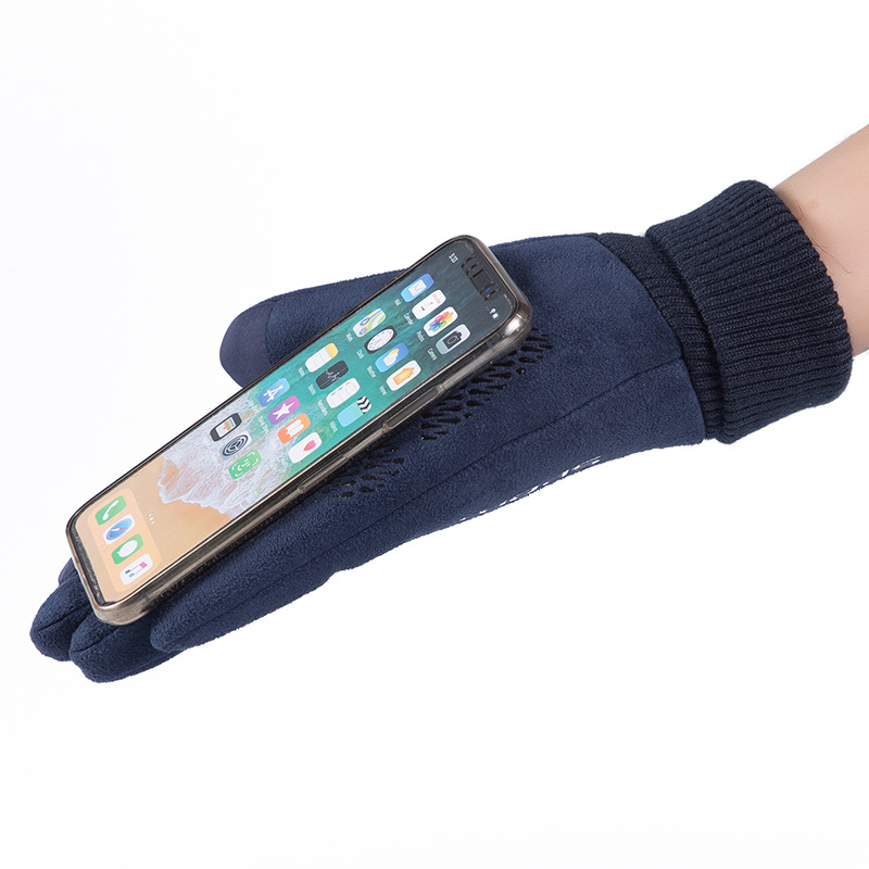 Men Winter Suede Leather Plush - огляд і ціна Leather Driving Glove