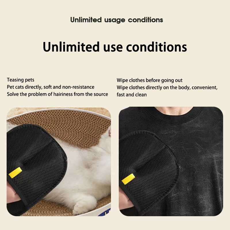2-in-1 Reusable Pet Grooming G - огляд і ціна Rubber Glove Cleaning