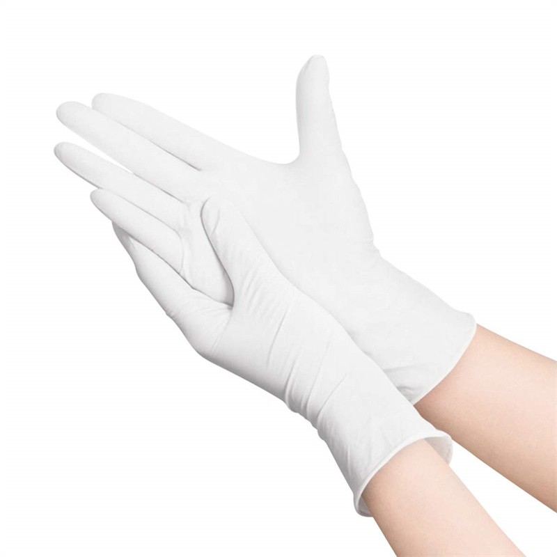 White Nitrile Disposable Glove - огляд і ціна Exam Glove Nitrile